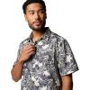 Columbia Men’s Super Slack Tide Camp Shirt Short Sleeve(Cypress Tropicfield)
