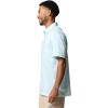 Columbia Men’s Super Slack Tide Camp Shirt Short Sleeve(Gulf Stream Palaka Grid)