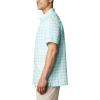 Columbia Men’s Super Slack Tide Camp Shirt Short Sleeve(Gulf Stream Palaka Plaid)