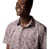 Columbia Men’s Super Slack Tide Camp Shirt Short Sleeve(Iron Gameplans)