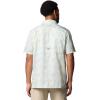 Columbia Men’s Super Slack Tide Camp Shirt Short Sleeve(Lemon Wash Marlin Palms)