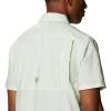Columbia Men’s Super Slack Tide Camp Shirt Short Sleeve(Light Lime Kona Print)