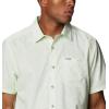 Columbia Men’s Super Slack Tide Camp Shirt Short Sleeve(Light Lime Kona Print)