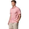 Columbia Men’s Super Slack Tide Camp Shirt Short Sleeve(Melonade Tunny)