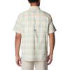 Columbia Men’s Super Slack Tide Camp Shirt Short Sleeve(New Mint Ombre Check)