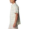 Columbia Men’s Super Slack Tide Camp Shirt Short Sleeve(New Mint Ombre Check)