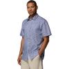 Columbia Men’s Super Slack Tide Camp Shirt Short Sleeve(New Moon Nw Catch)