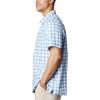 Columbia Men’s Super Slack Tide Camp Shirt Short Sleeve(Skyler Palaka Plaid)