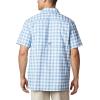 Columbia Men’s Super Slack Tide Camp Shirt Short Sleeve(Skyler Palaka Plaid)