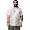 Columbia Men’s Super Slack Tide Camp Shirt Short Sleeve(White Bluefin Pride)