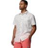 Columbia Men’s Super Slack Tide Camp Shirt Short Sleeve(White Florilife)
