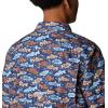 Columbia Men’s Super Slack Tide Camp Shirt Short Sleeve(White Sails Away Print)