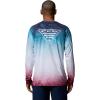 Columbia Men’s Super Terminal Tackle PFG Frigate Frenz, Nocturnal Americana Aerial Fade, Large