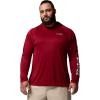 Columbia Men’s Terminal Tackle Hoodie(Beet/White Logo)