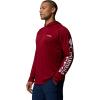 Columbia Men’s Terminal Tackle Hoodie(Beet/White Logo)