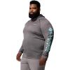 Columbia Men’s Terminal Tackle Hoodie(Black Heather/Gulf Stream Logo)