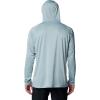 Columbia Men’s Terminal Tackle Hoodie(Crushed Blue/Bright Nectar Logo)
