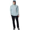 Columbia Men’s Terminal Tackle Hoodie(Crushed Blue/Bright Nectar Logo)