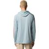 Columbia Men’s Terminal Tackle Hoodie(Crushed Blue/Faded Peach Logo)