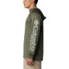 Columbia Men’s Terminal Tackle Hoodie(Cypress/Cool Grey Logo)