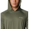 Columbia Men’s Terminal Tackle Hoodie(Cypress/Cool Grey Logo)