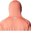 Columbia Men’s Terminal Tackle Hoodie(Faded Peach/Collegiate Navy Logo)