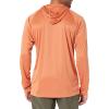 Columbia Men’s Terminal Tackle Hoodie(Island Orange/Spring Blue Logo)