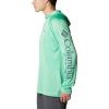 Columbia Men’s Terminal Tackle Hoodie(Light Jade/Metal Logo)