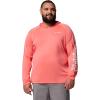 Columbia Men’s Terminal Tackle Hoodie(Melonade/White Logo)