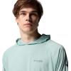 Columbia Men’s Terminal Tackle Hoodie(Misty Jade/Shark Logo)