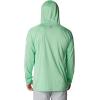Columbia Men’s Terminal Tackle Hoodie(Ocean Mint/White Logo)