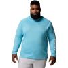 Columbia Men’s Terminal Tackle Hoodie(Vintage Blue/White Logo)
