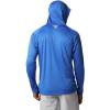 Columbia Men’s Terminal Tackle Hoodie(Vivid Blue/Cool Grey Logo)