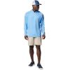 Columbia Men’s Terminal Tackle Hoodie(White Cap/White Logo)