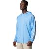 Columbia Men’s Terminal Tackle Hoodie(White Cap/White Logo)