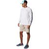 Columbia Men’s Terminal Tackle Hoodie(White/Nightshade Logo)