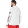 Columbia Men’s Terminal Tackle Hoodie(White/Red Jasper Logo)