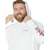 Columbia Men’s Terminal Tackle Hoodie(White/Red Jasper Logo)