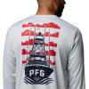 Columbia Mens Terminal Tackle PFG Dare Devil Long Sleeve(Cool Grey)