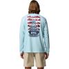 Columbia Mens Terminal Tackle PFG Dare Devil Long Sleeve(Marine Light)