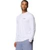 Columbia Mens Terminal Tackle PFG Dare Devil Long Sleeve(White)