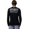 Columbia Men’s Terminal Tackle PFG Fish Flag Long Sleeve(Black)