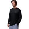 Columbia Men’s Terminal Tackle PFG Fish Flag Long Sleeve(Black)