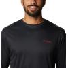 Columbia Men’s Terminal Tackle PFG Fish Flag Long Sleeve(Black/Al Fish)