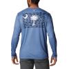 Columbia Men’s Terminal Tackle PFG Fish Flag Long Sleeve(Bluestone/Sc Fish)