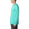 Columbia Men’s Terminal Tackle PFG Fish Flag Long Sleeve(Bright Aqua/Dark Pool)