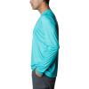 Columbia Men’s Terminal Tackle PFG Fish Flag Long Sleeve(Bright Aqua/Salmon)
