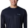 Columbia Men’s Terminal Tackle PFG Fish Flag Long Sleeve(Collegiate Navy/Agate Blue Mid Atlantic)