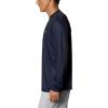 Columbia Men’s Terminal Tackle PFG Fish Flag Long Sleeve(Collegiate Navy/Red Spark)