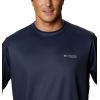 Columbia Men’s Terminal Tackle PFG Fish Flag Long Sleeve(Collegiate Navy/Red Spark)